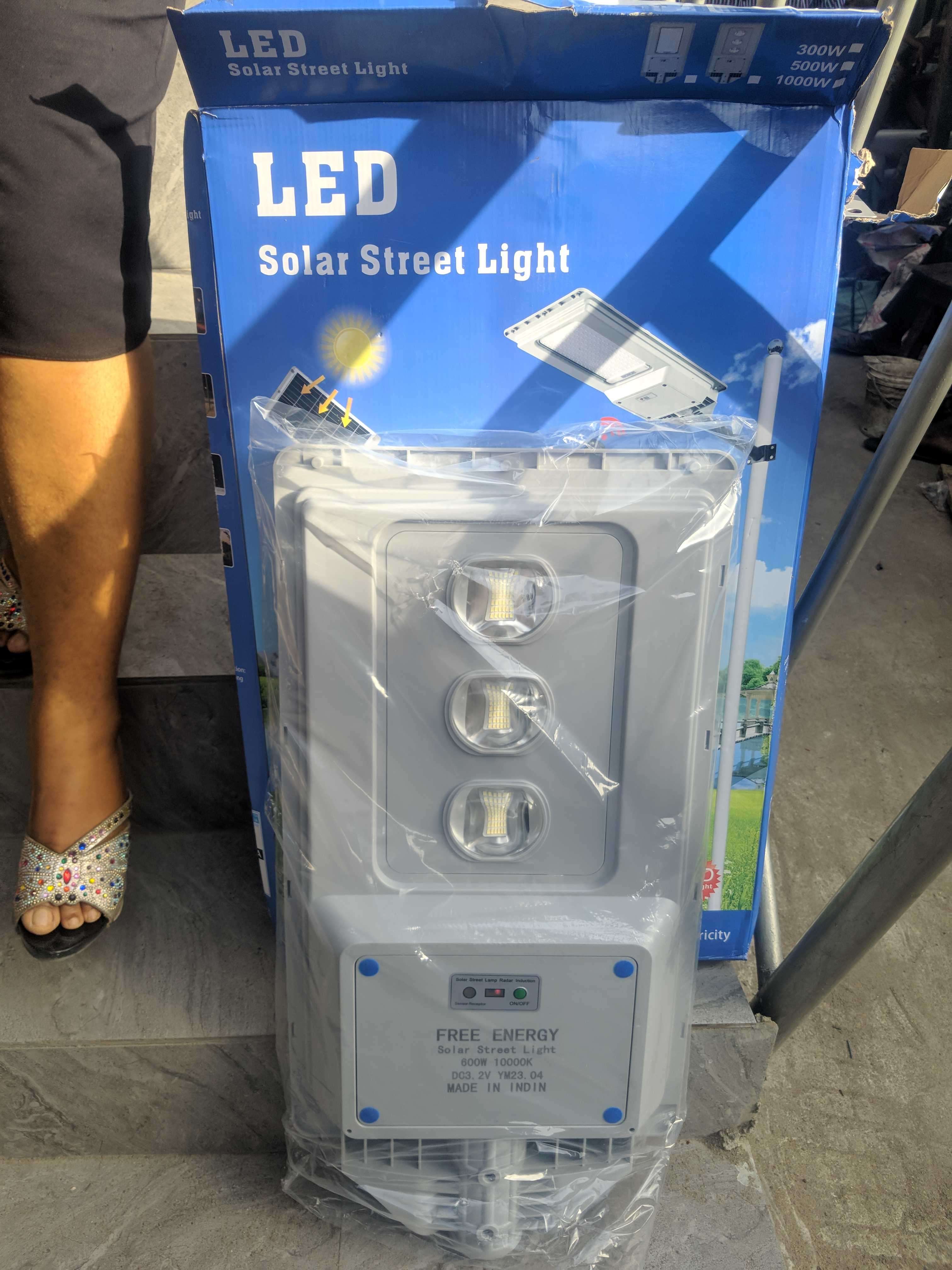 600W solar street light