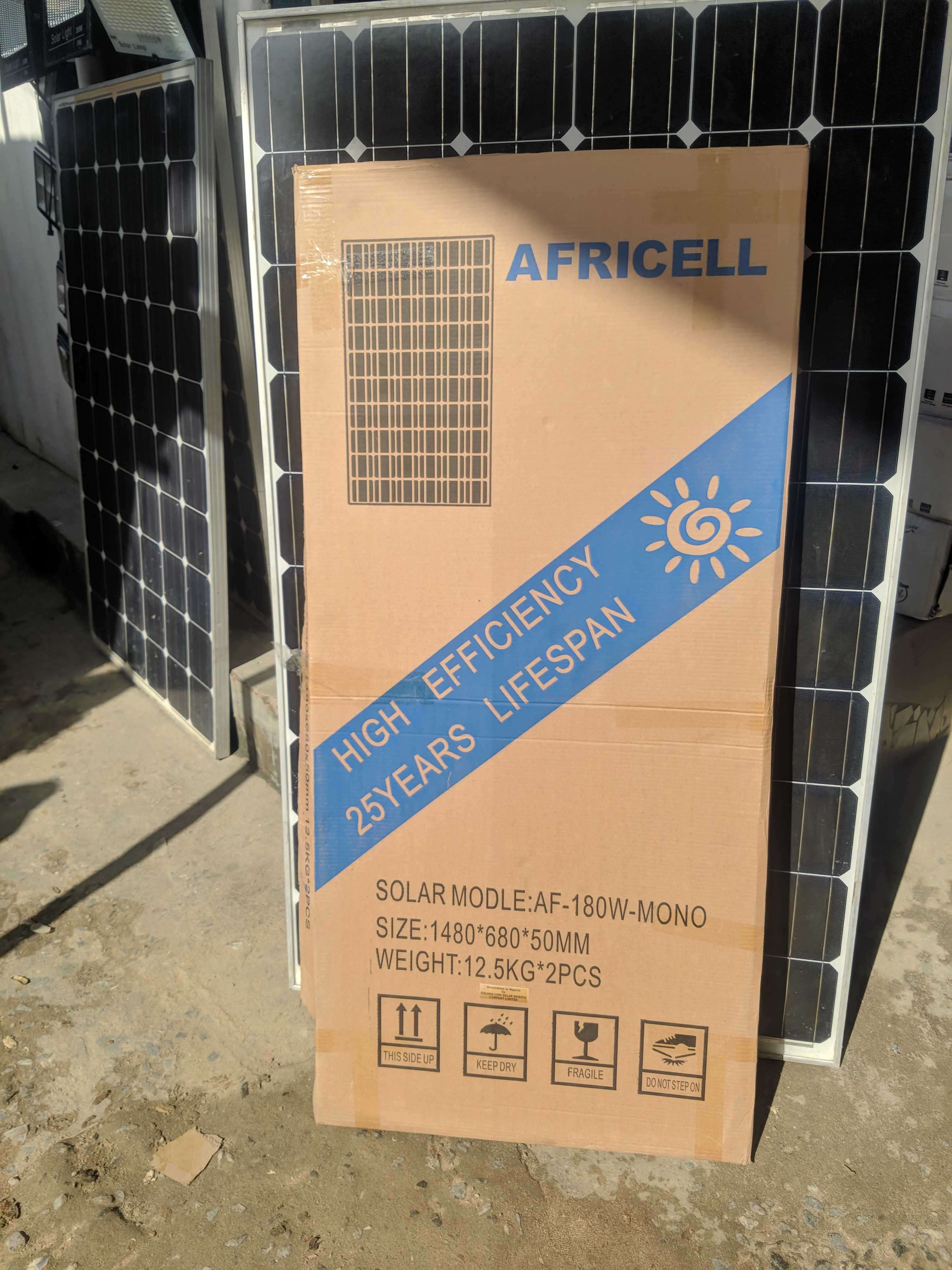 180W solar panel